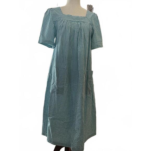 Carole Women's Cotton Vintage Gingham Dress, Size Small - Picture 1 of 3